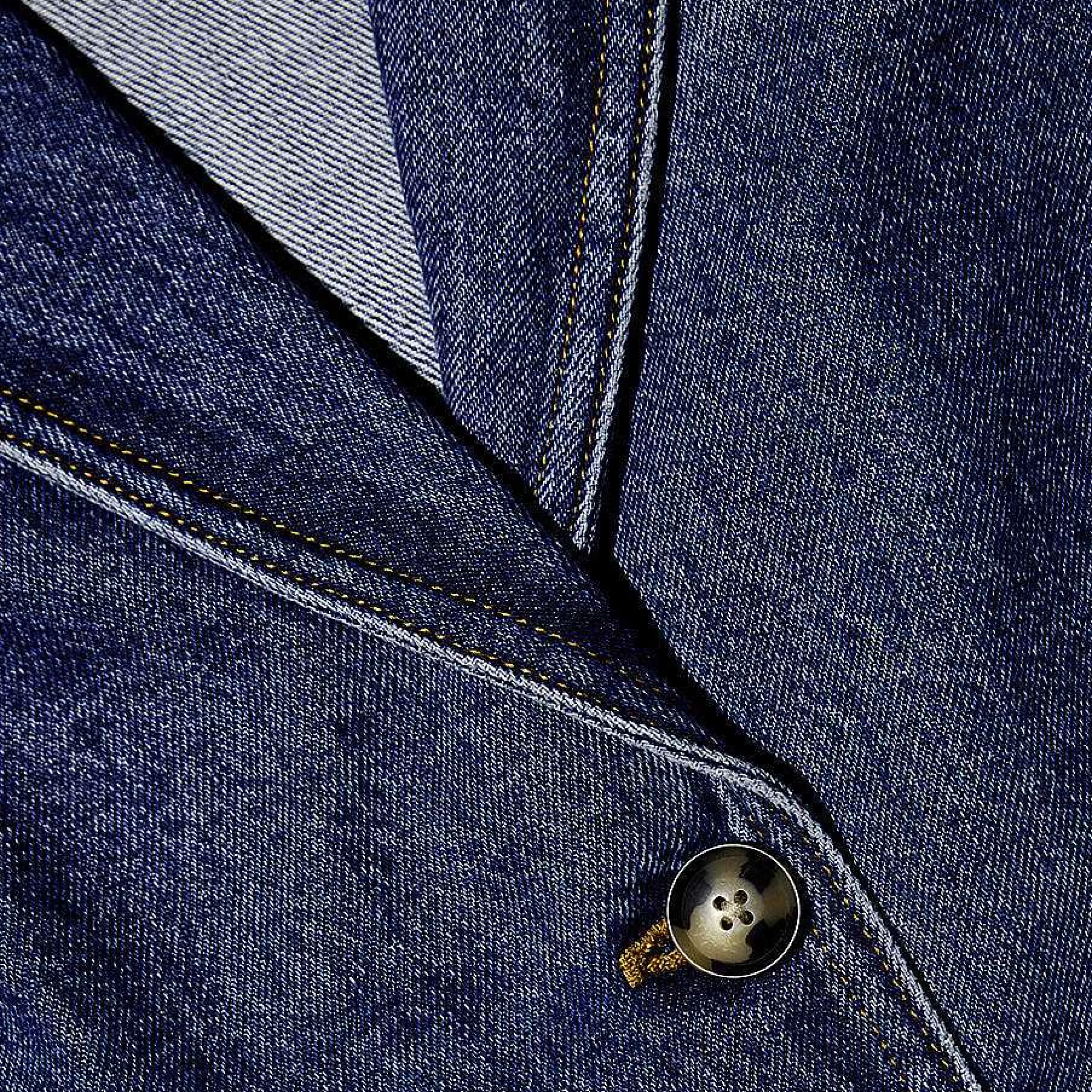Self-portrait Yttertøy>Cropped Denimjakke